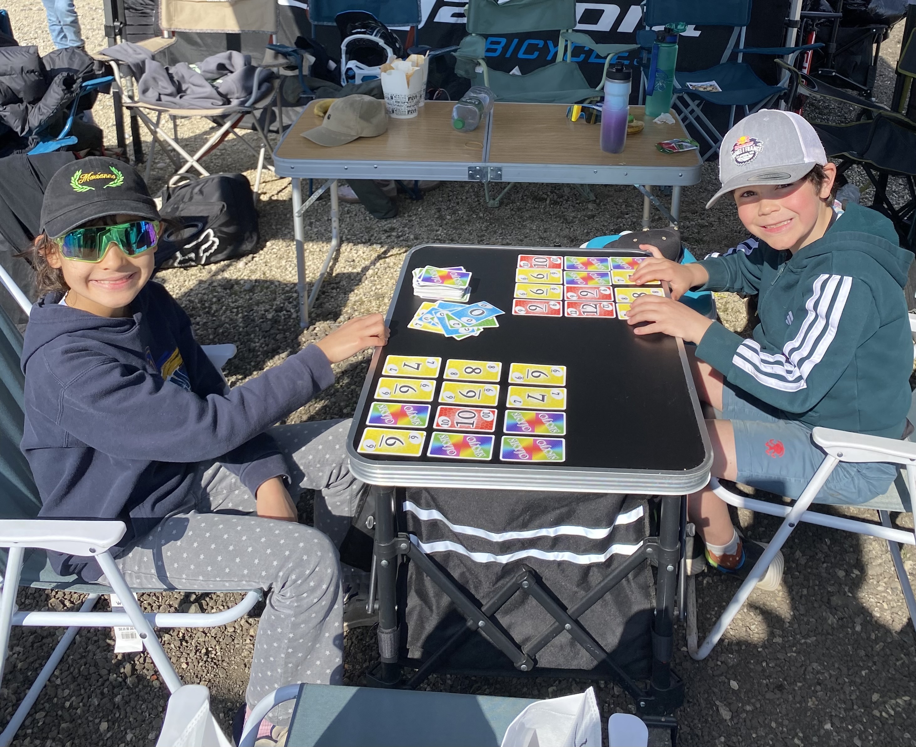 on s'occupe comme on peut quand ce sont les autres qui roulent